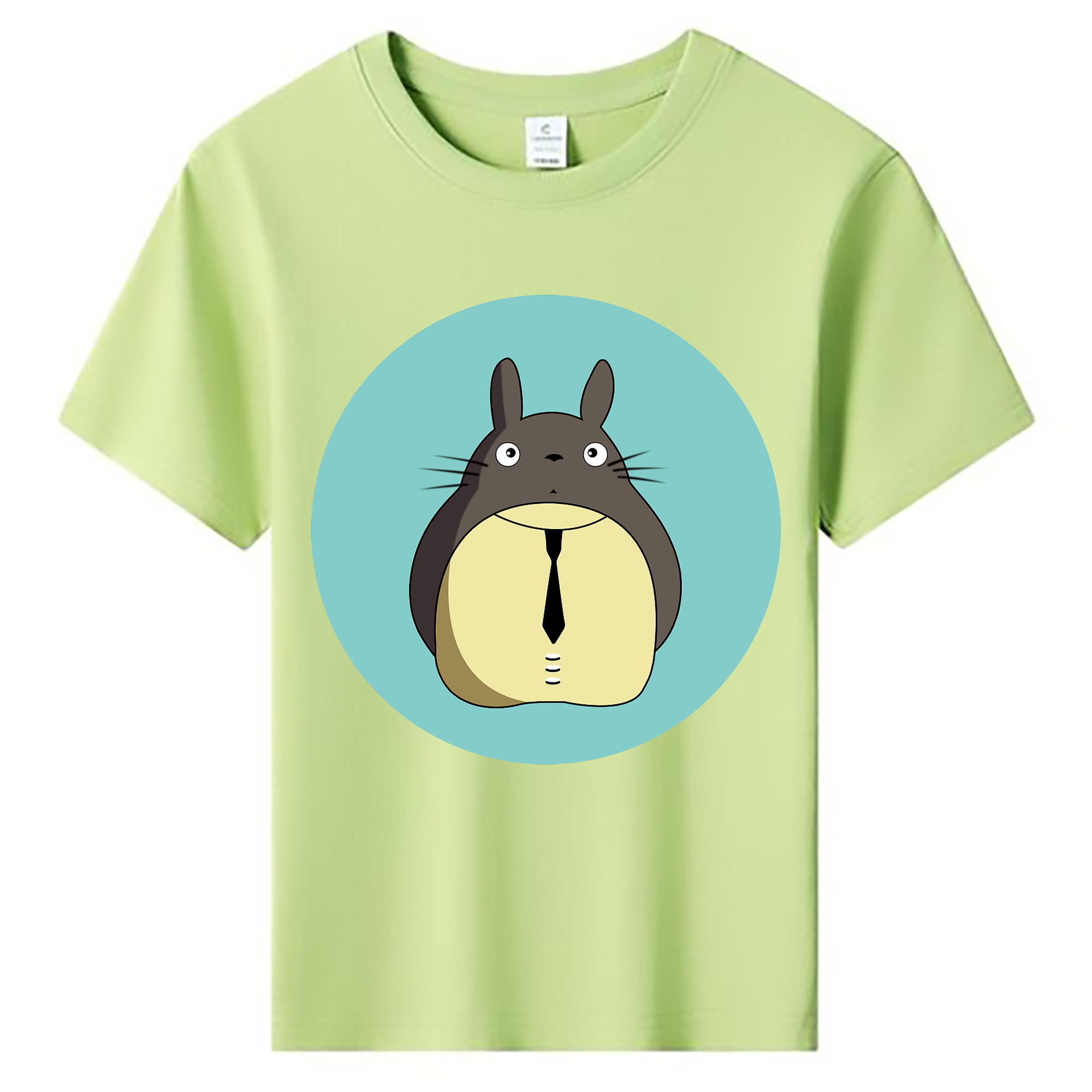 （画像用） となりのトトロ 草壁メイ 草壁サツキ My Neighbor Totoro Satsuki Kusakabe Mei Kusakabe 綿100％キッズTシャツ（フロントプリント）